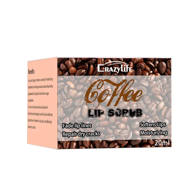 Coffee Lip Scrub for Moisturizing Care