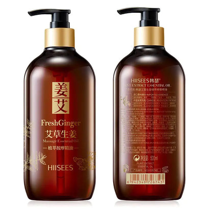 Ginger Essential Oil 500ml for Body Care and Moisture