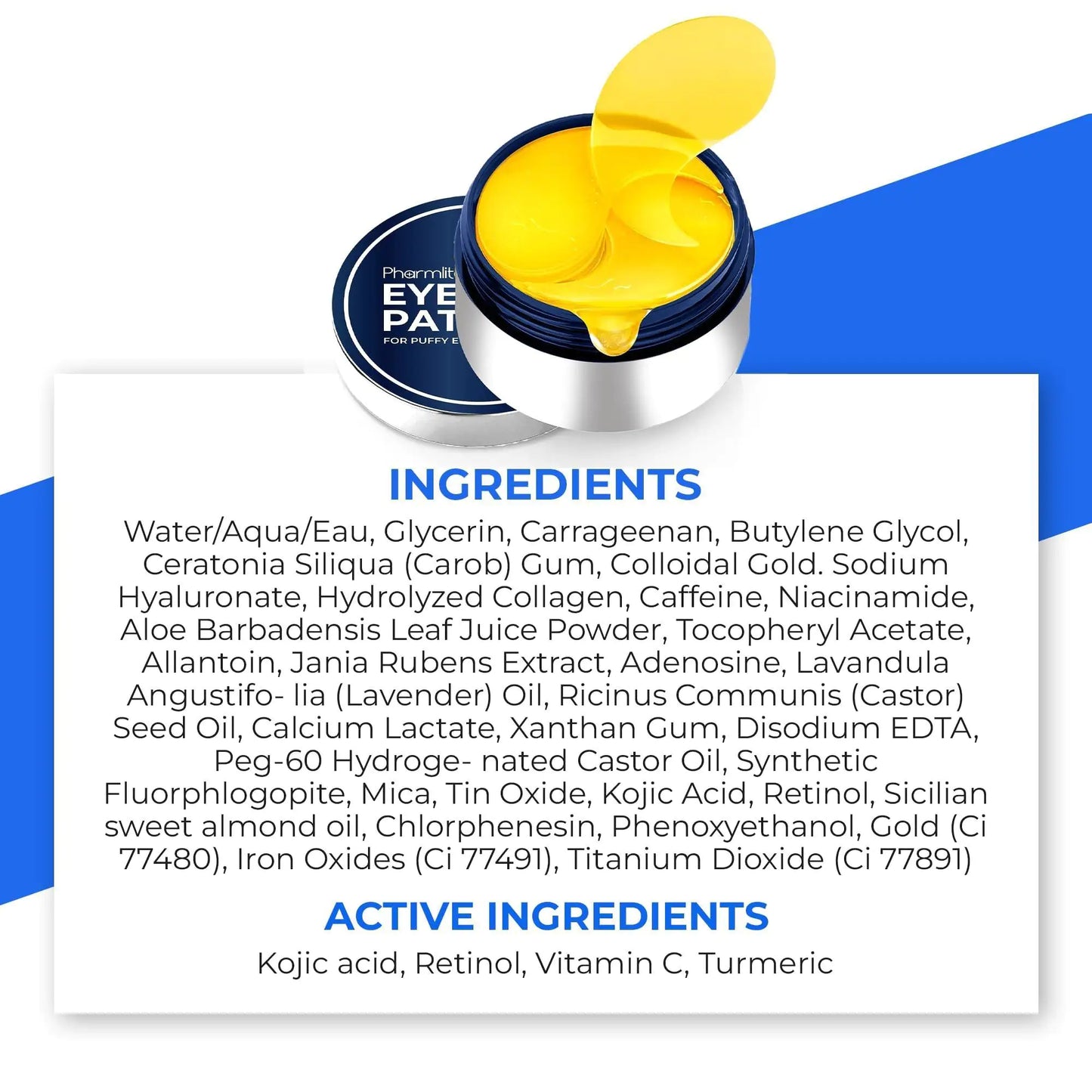 Under Eye Patches For Puffy Eyes And Dark Circles 30 Pair