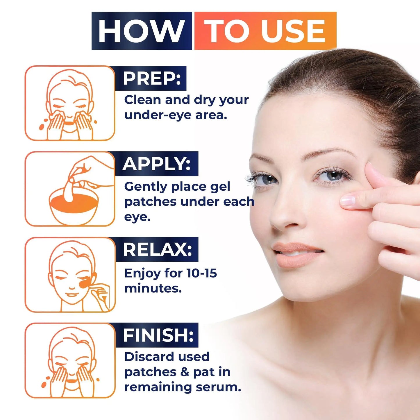 Under Eye Patches For Puffy Eyes And Dark Circles 30 Pair