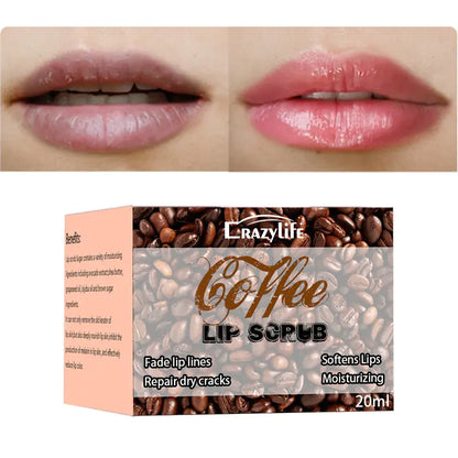 Coffee Lip Scrub for Moisturizing Care
